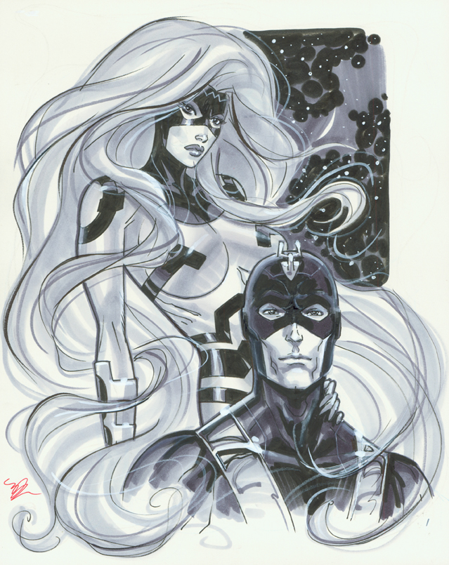 Medusa Black Bolt con sketch