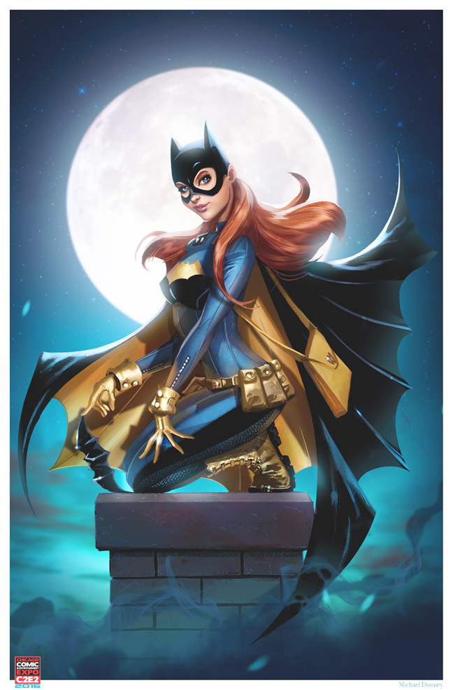 Batgirl print! by MichaelDooney