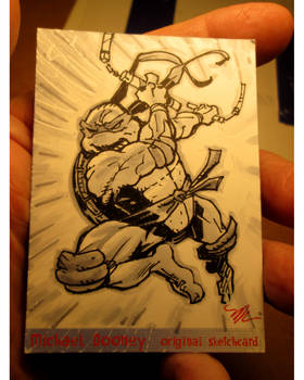 Mikey sketchcard