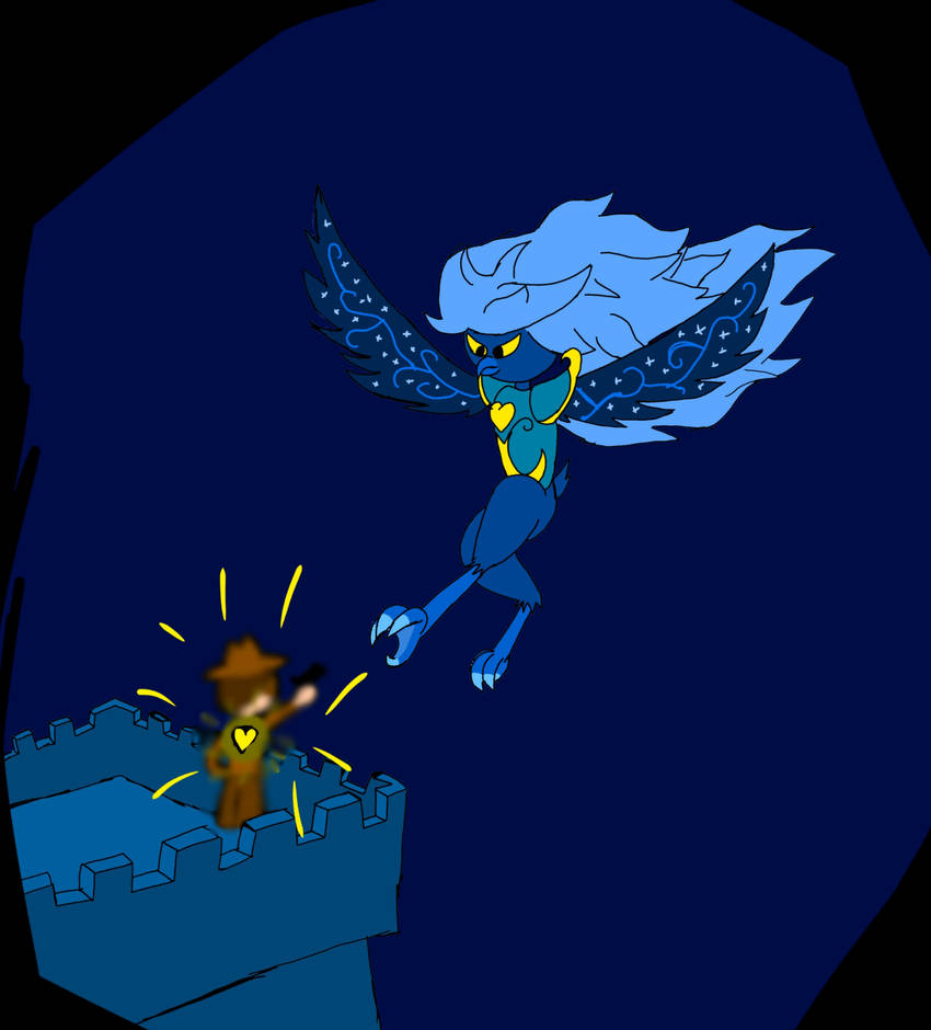 Martlet Zenith Martlet fight (undertale yellow fan art) by avis72 on DeviantArt