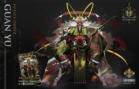 [Closed Auction] - Hero's Order - Guan Yu