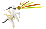 Arceus using Judgement by GlitzerKirby