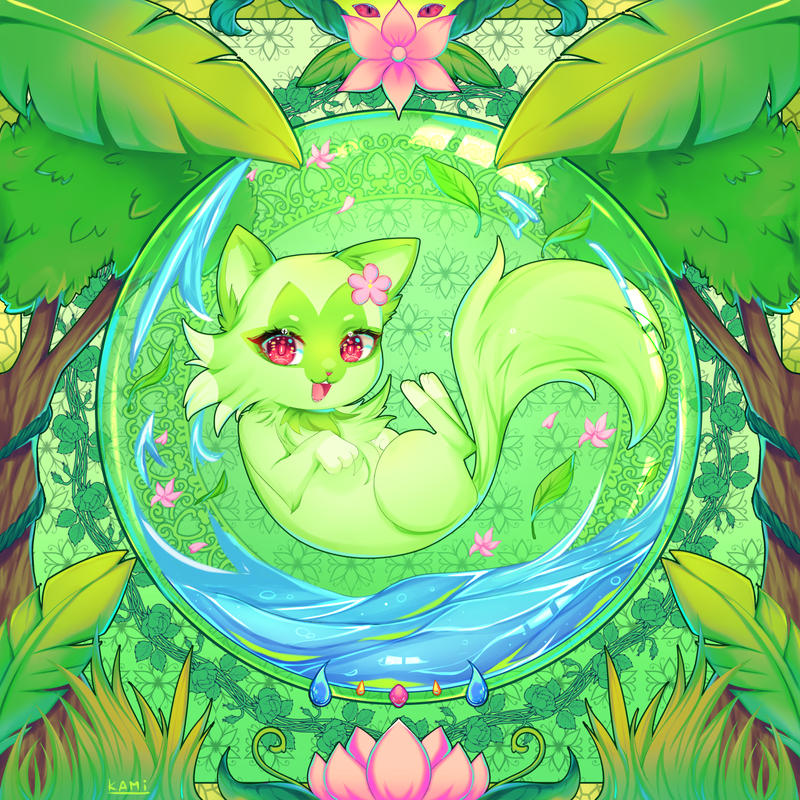 Sprigstito sprigatito - pokemon fanart by Lady-Kamimi on DeviantArt