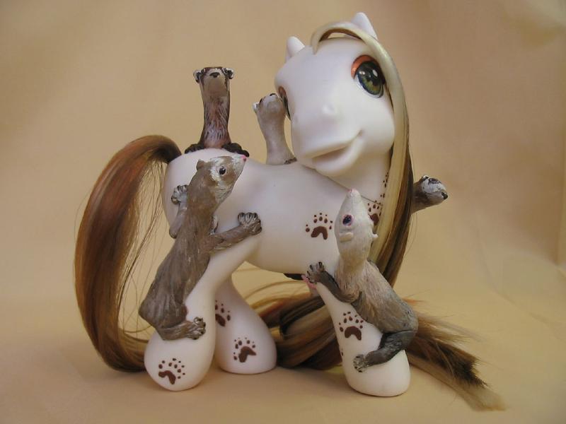 'Pony Ride' a ferret MLP