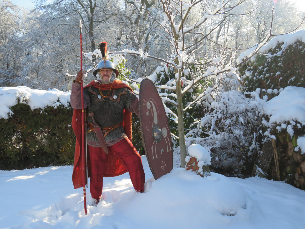 The chief warrior of the Mediomatrici by Durnacos on DeviantArt