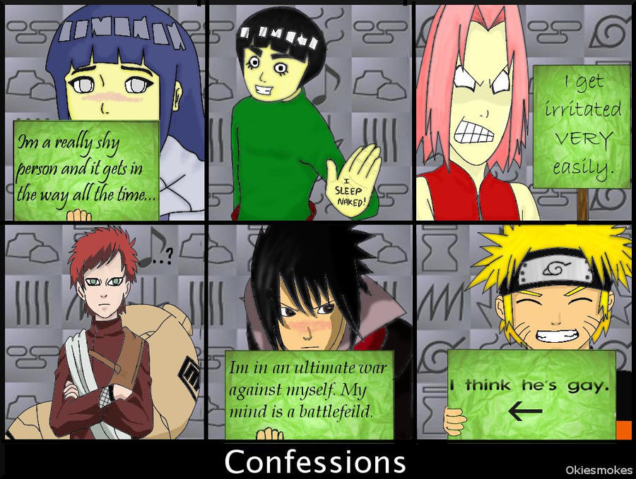 My Naruto Confessions