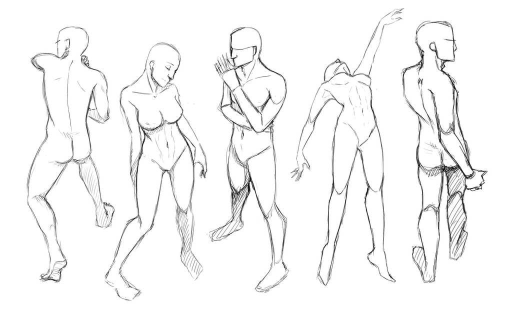 Poses batch 2 by Mrakobulka