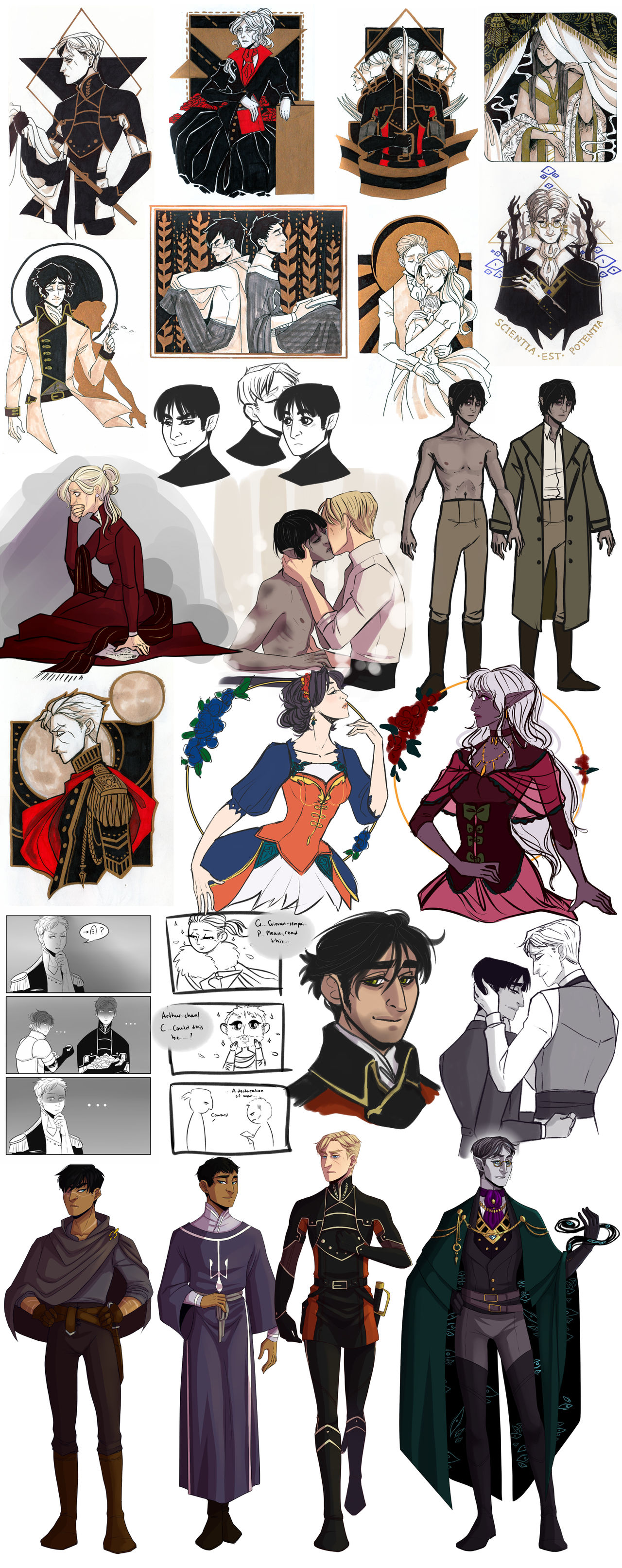 AA Sketchdump 6 by Mrakobulka