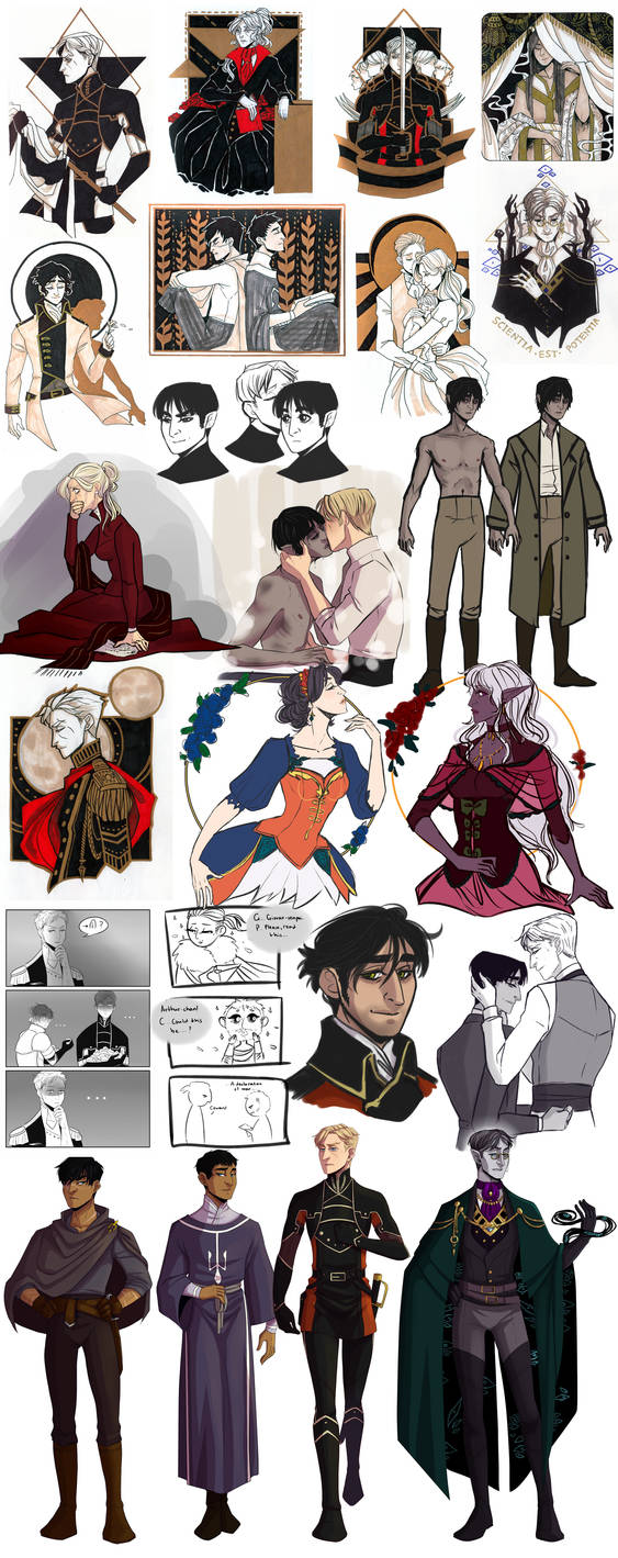 AA Sketchdump 6 by Mrakobulka