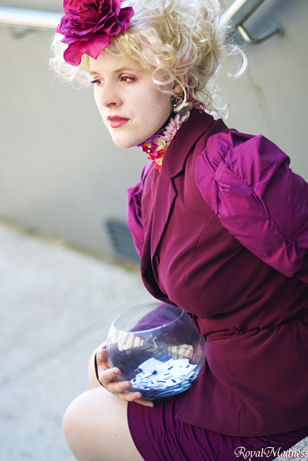 effie trinket pink dress Effie Trinket Pink Dress