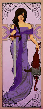 Reyna in art nouveau