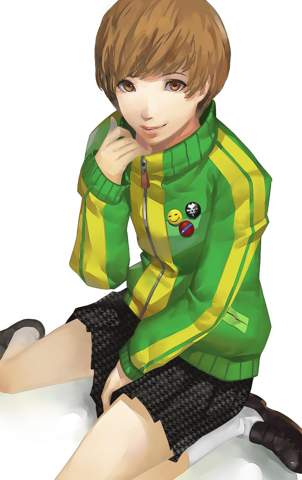 Chie Satonaka (Persona 4 Arena) by L-Dawg211 on DeviantArt