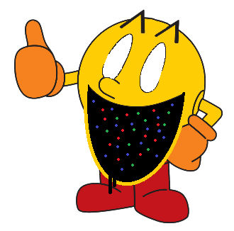 Bad Pacman Corrupted Pacman by THOMASCANCINO on DeviantArt