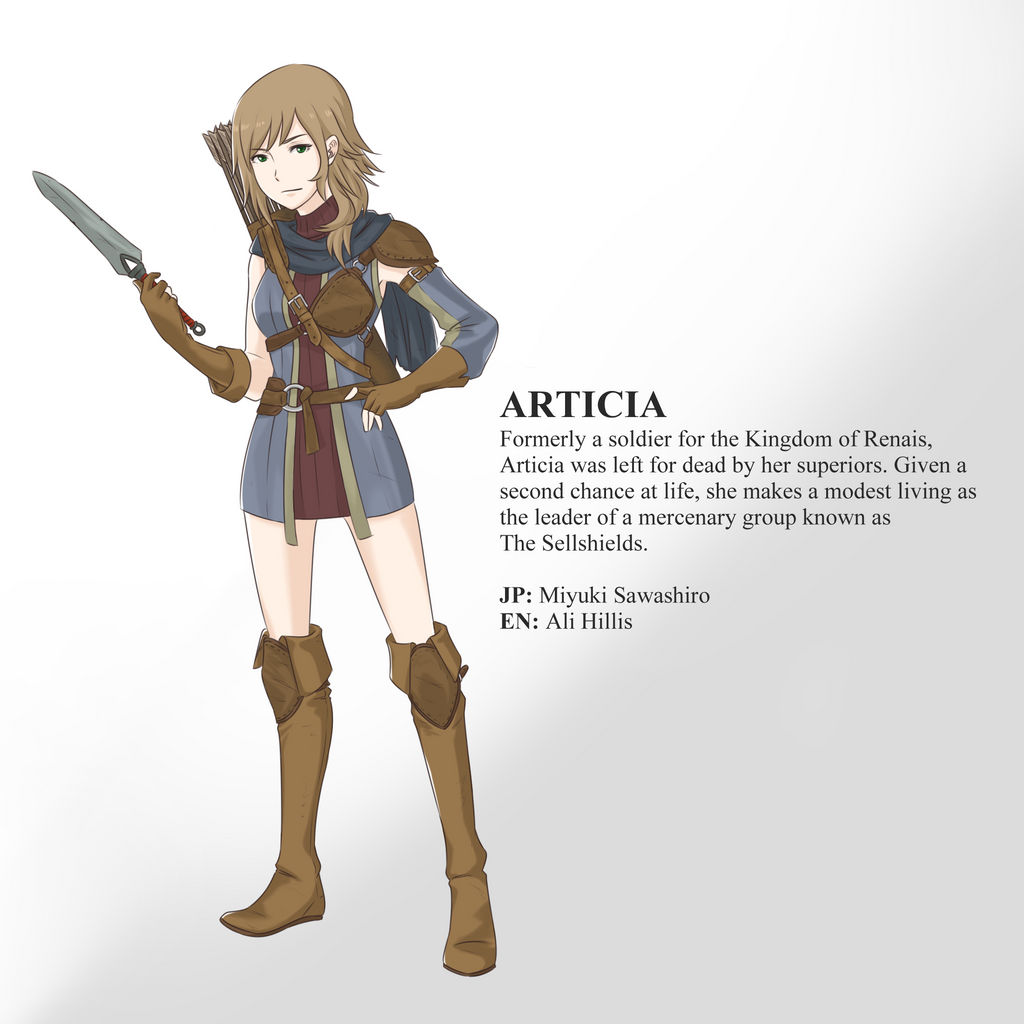 Magvel Fire Emblem: Shields of Magvel - Articia by NaijMizuho on DeviantArt