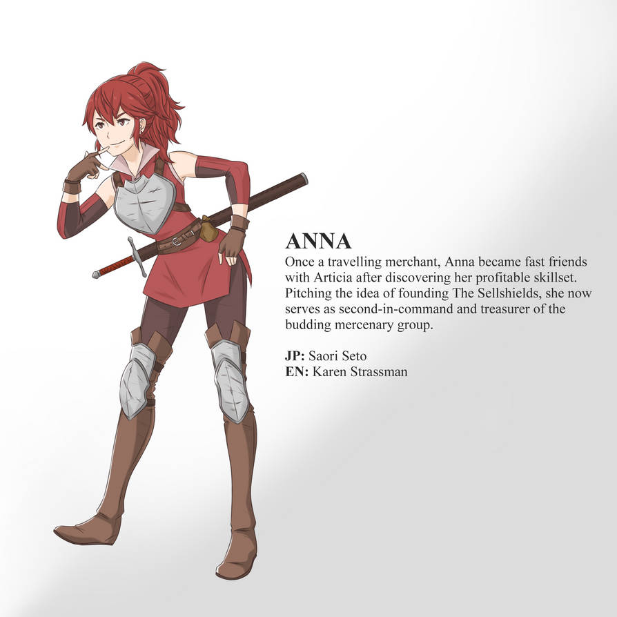 Magvel Fire Emblem: Shields of Magvel - Anna by NaijMizuho on DeviantArt