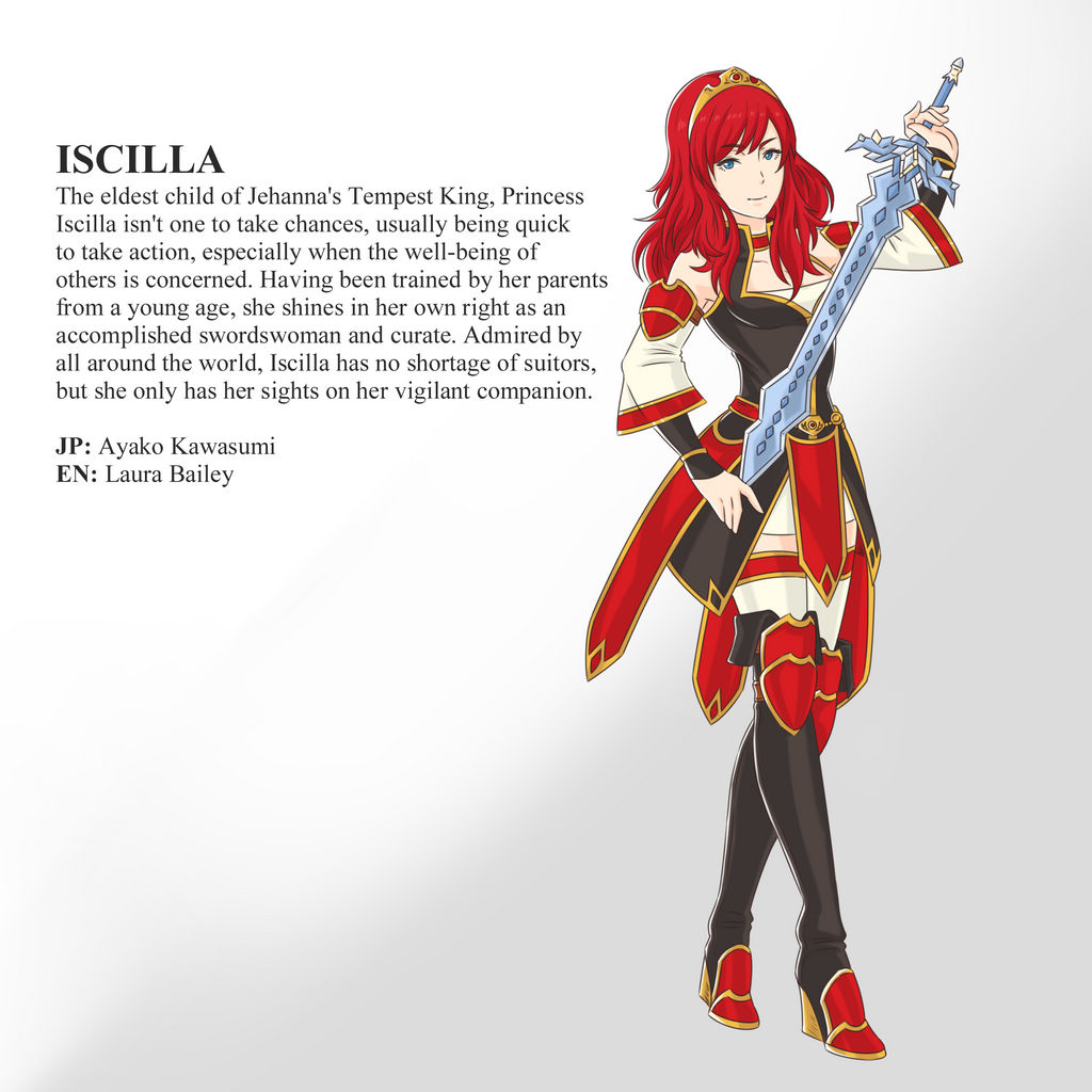 Magvel Fire Emblem: Shields of Magvel - Iscilla by NaijMizuho on DeviantArt