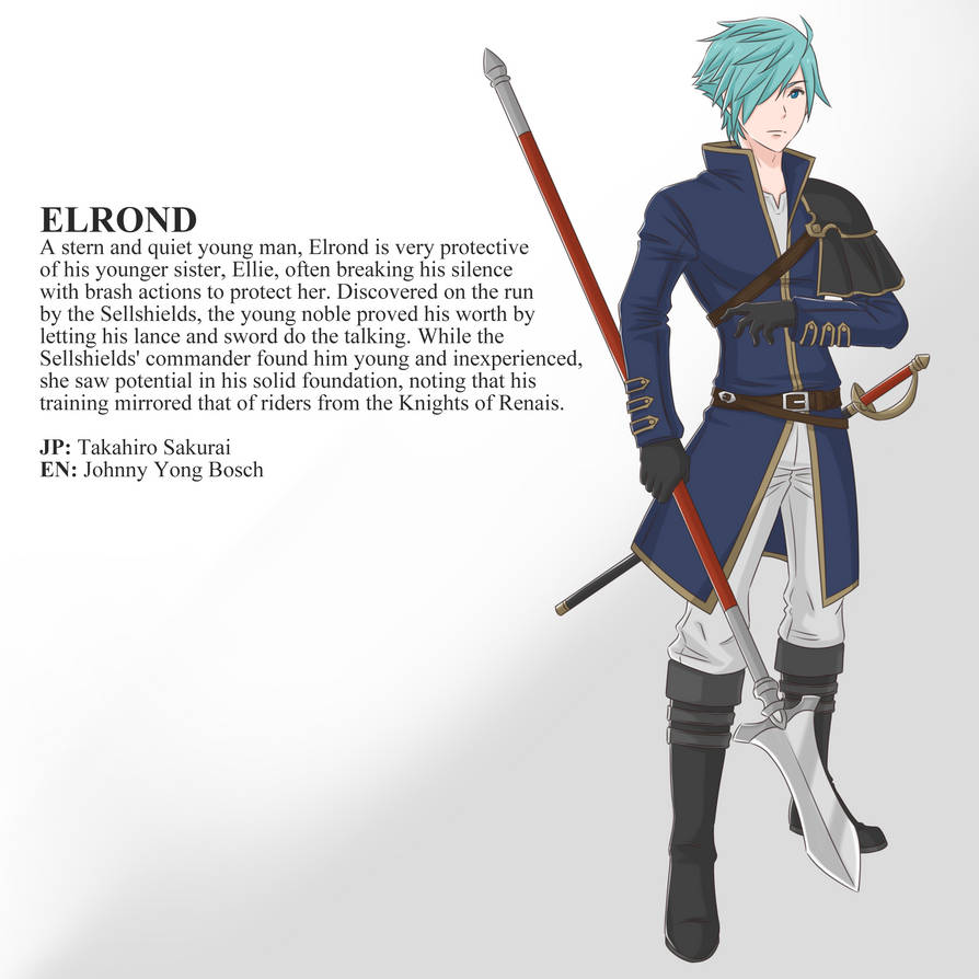 Magvel Fire Emblem: Shields of Magvel - Elrond by NaijMizuho on DeviantArt