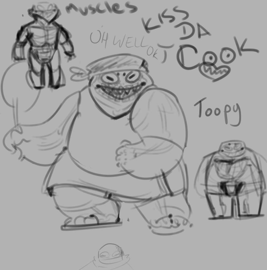 Toopy Character Rotations Toopy - Character Concept by BigFrogGun on DeviantArt