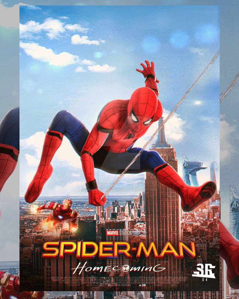 Spiderman Homecoming Poster By WWESlashrocker54 On DeviantArt spiderman-homecoming-poster-by-wweslashrocker54-on-deviantart