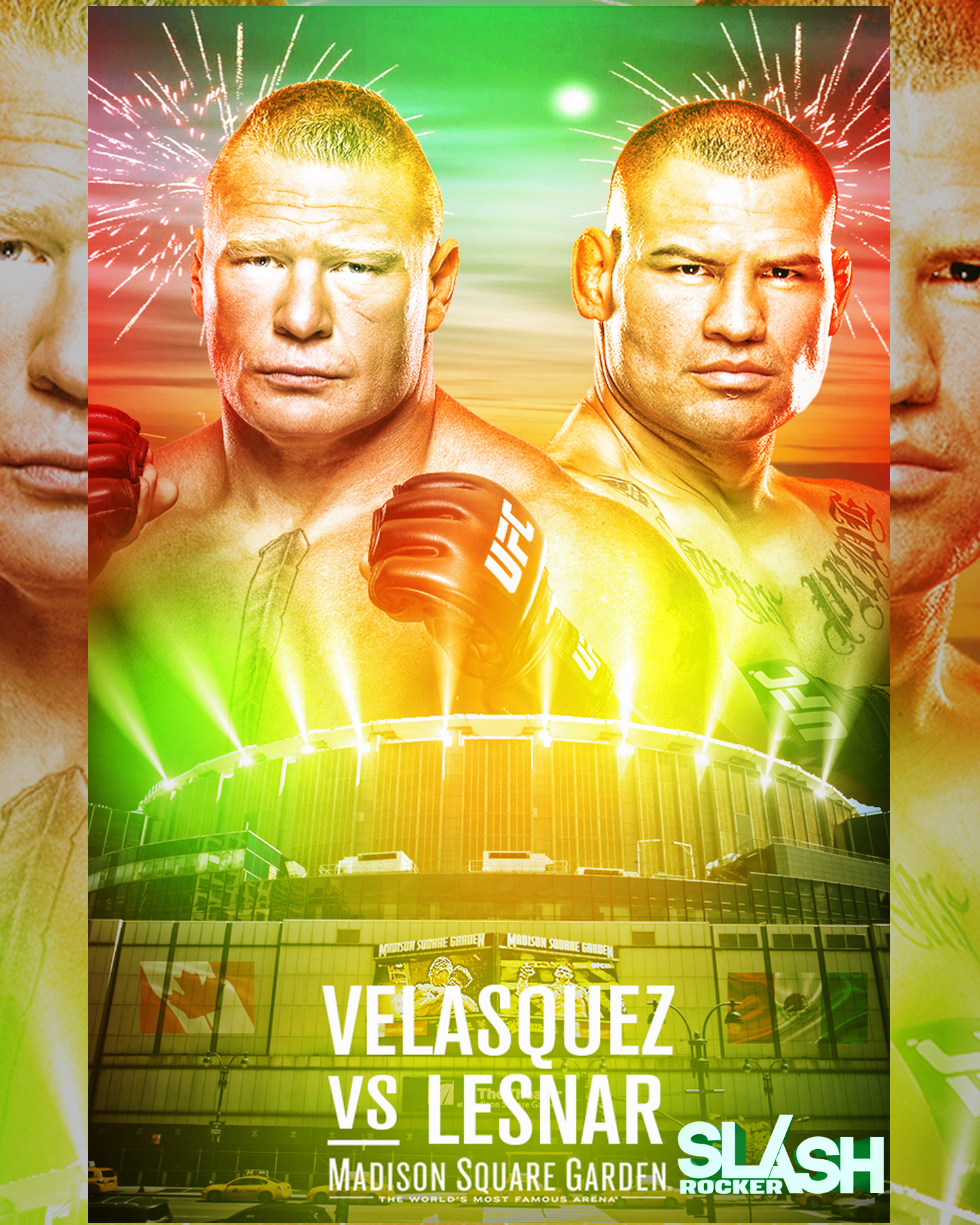 UFC MSG Lesnar vs Velasquez