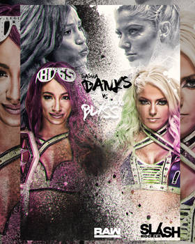 Sasha Banks vs Alexa Bliss WWE RAW