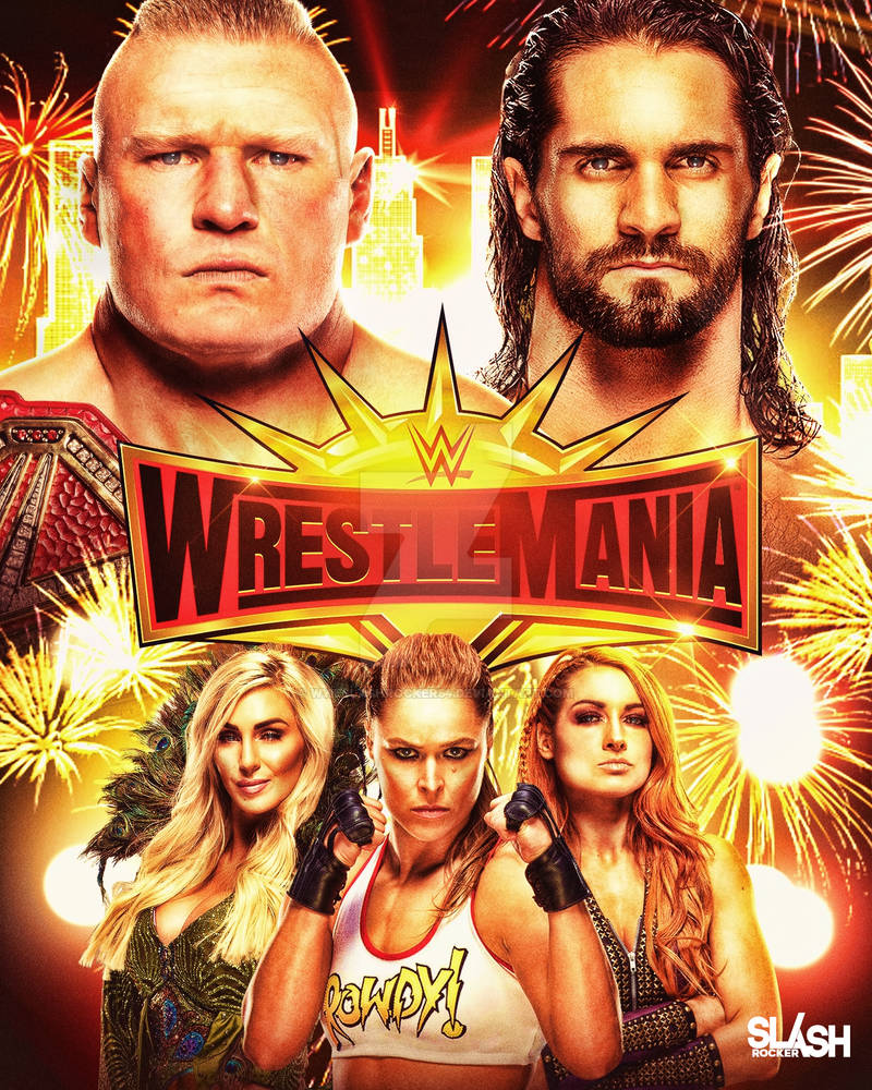 Wwe R 35 WWE Wrestlemania 35 Poster by WWESlashrocker54 on DeviantArt
