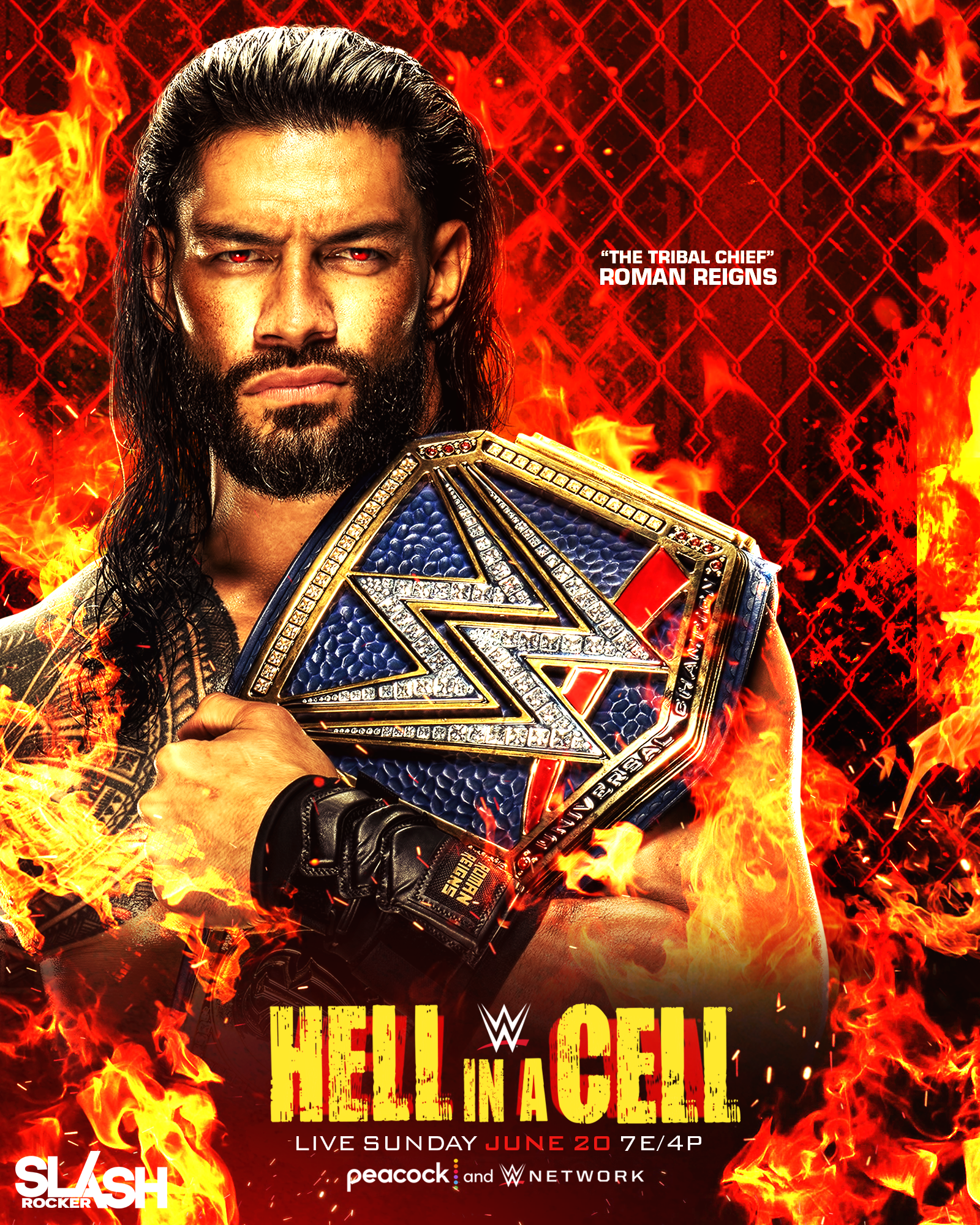 WWE Hell In A Cell 2021 Poster by WWESlashrocker54 on DeviantArt