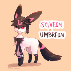 Sylveon and Umbreon Fusion