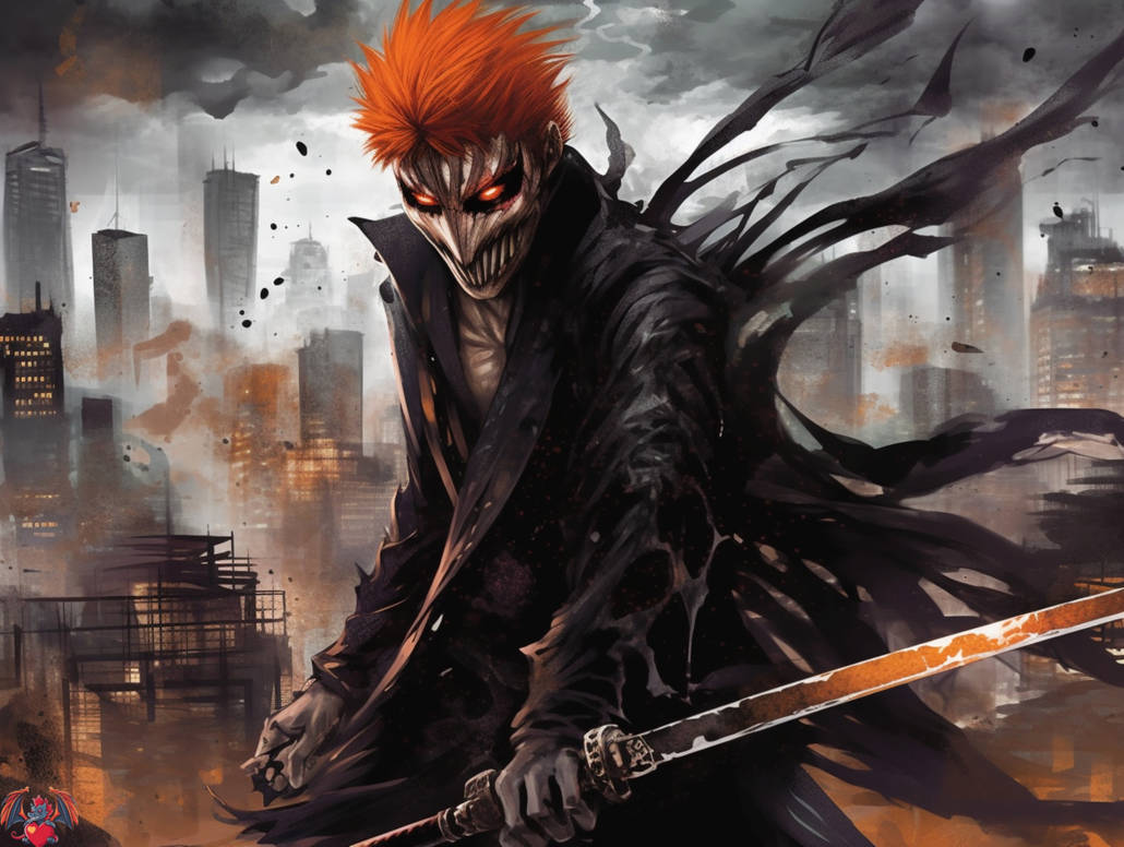 Hollow Ichigo Fan Art by DragonHeartVisualArt on DeviantArt