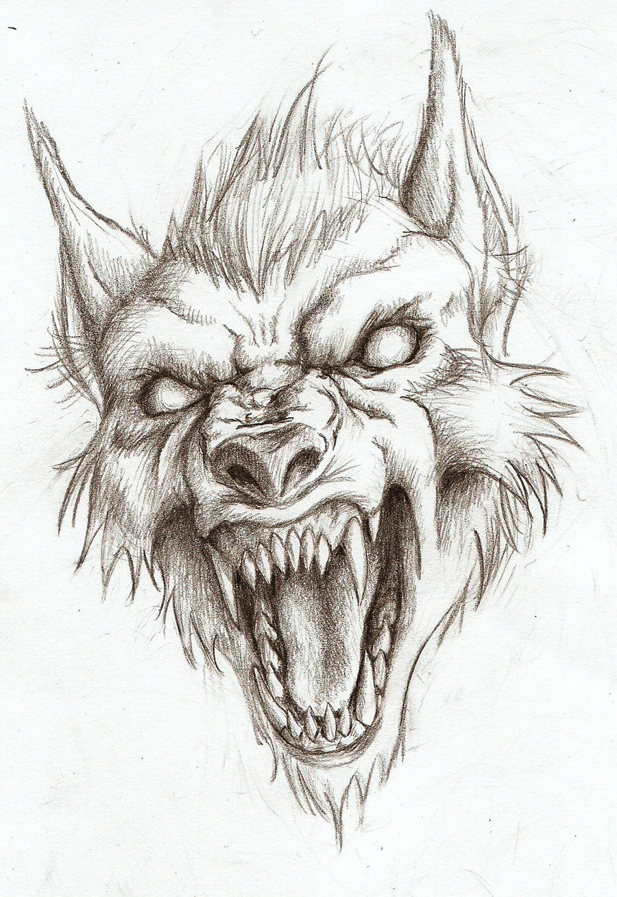 Ferocious werewolf