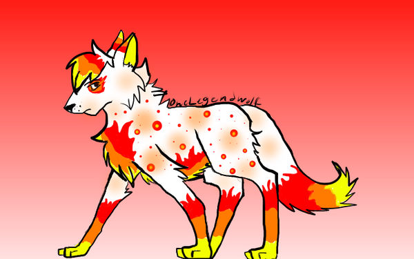 Ember Wolves Banner Ember Wolf by OneLegendWolf on DeviantArt