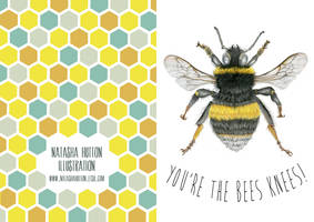 You're The Bee's Knees Card Design