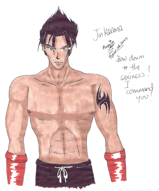 Jin Kazama Colored Version