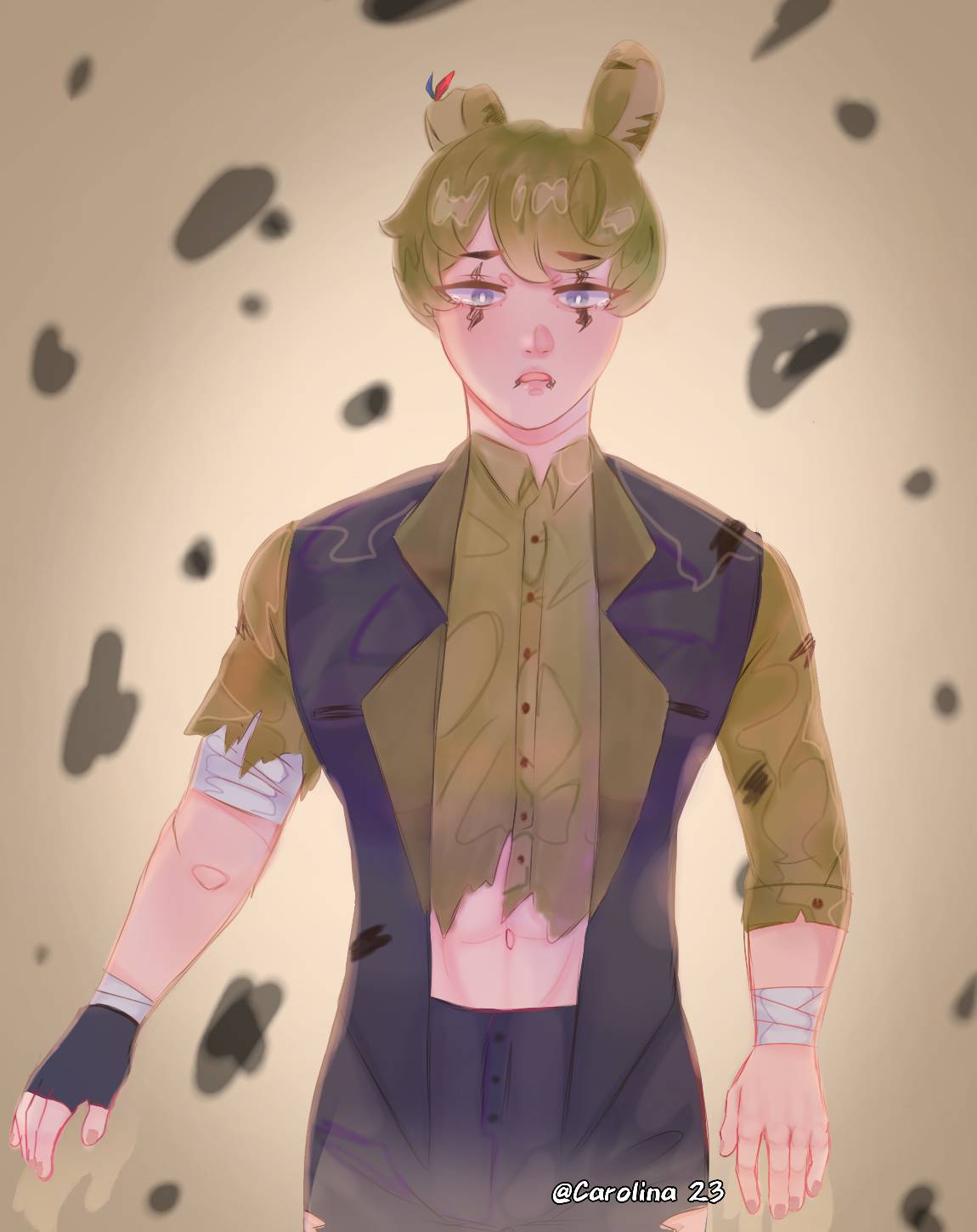 Springtrap - fnaf human by CarolinaBear23 on DeviantArt