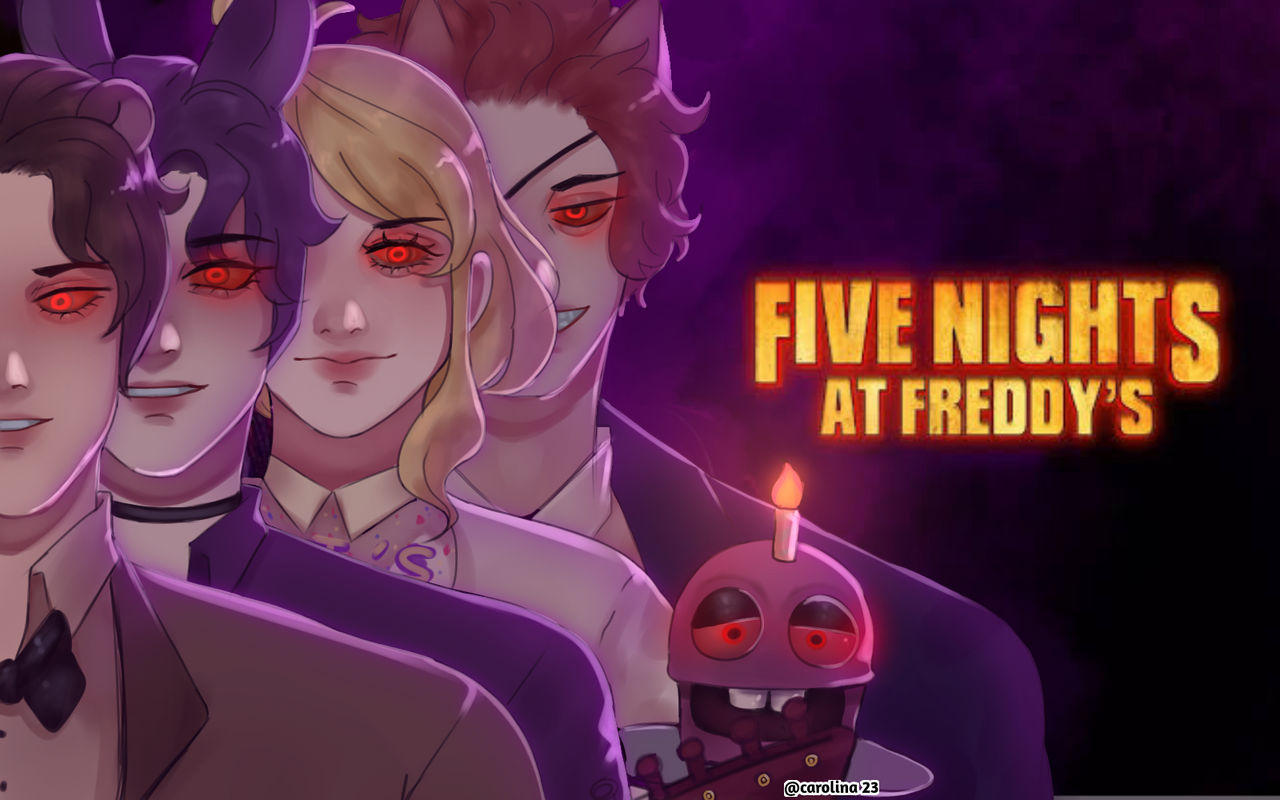 Five Nights at Freddy's 2 Anime Yaoi Fan art, Anime, png
