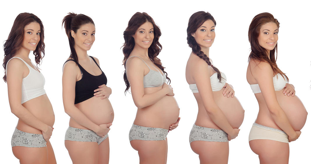 6 недель после родов. Беременные женщины по месяцам. Живот растет. Рост живота.