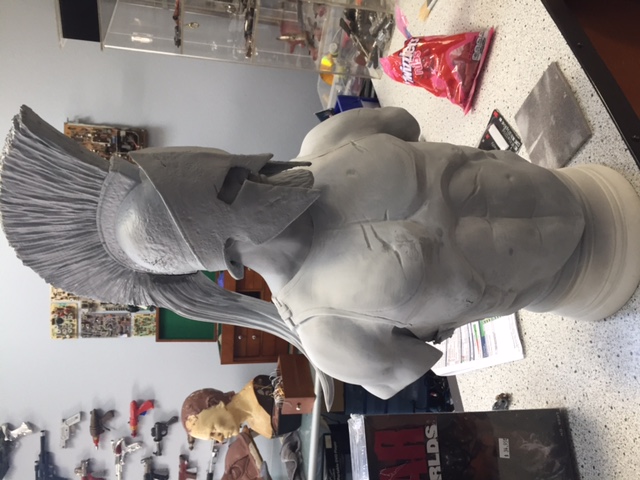 1/2 scale Leonidas original sculpture