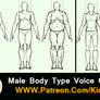 Male body type tutorials