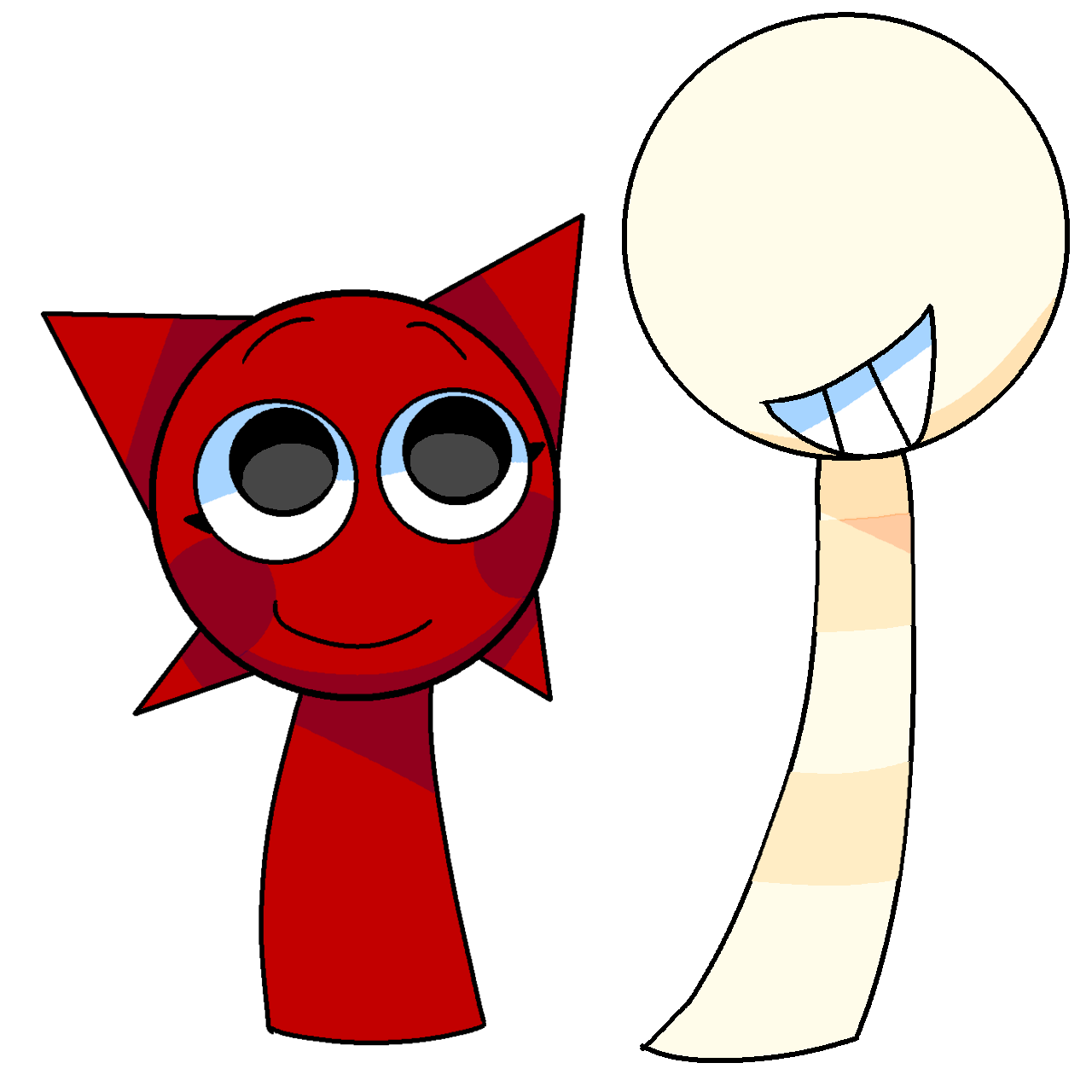 Mroona and Wyrum (Sprunki Retake) by WendyTestaburger2 on DeviantArt