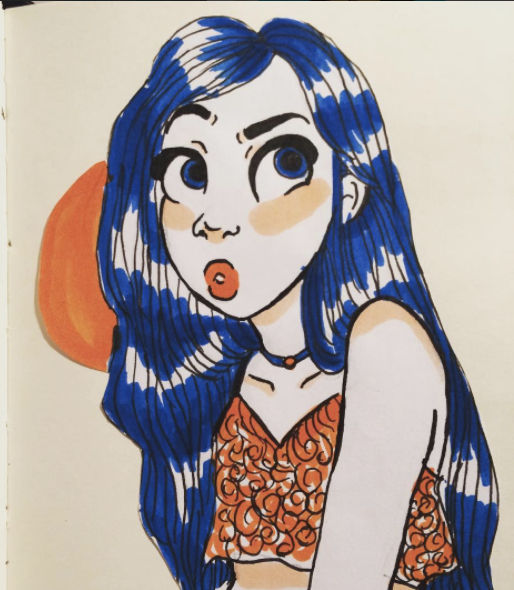 Three Color Marker Challenge by martasketches on DeviantArt