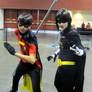 Megacon: Robin and Black Bat