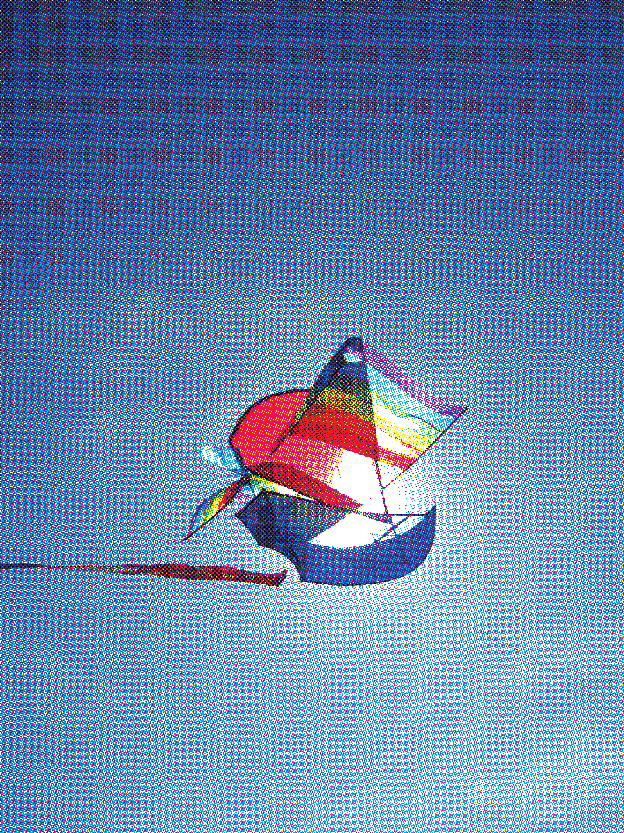 Halftone kite