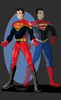 Kon-El Superboy in Costume