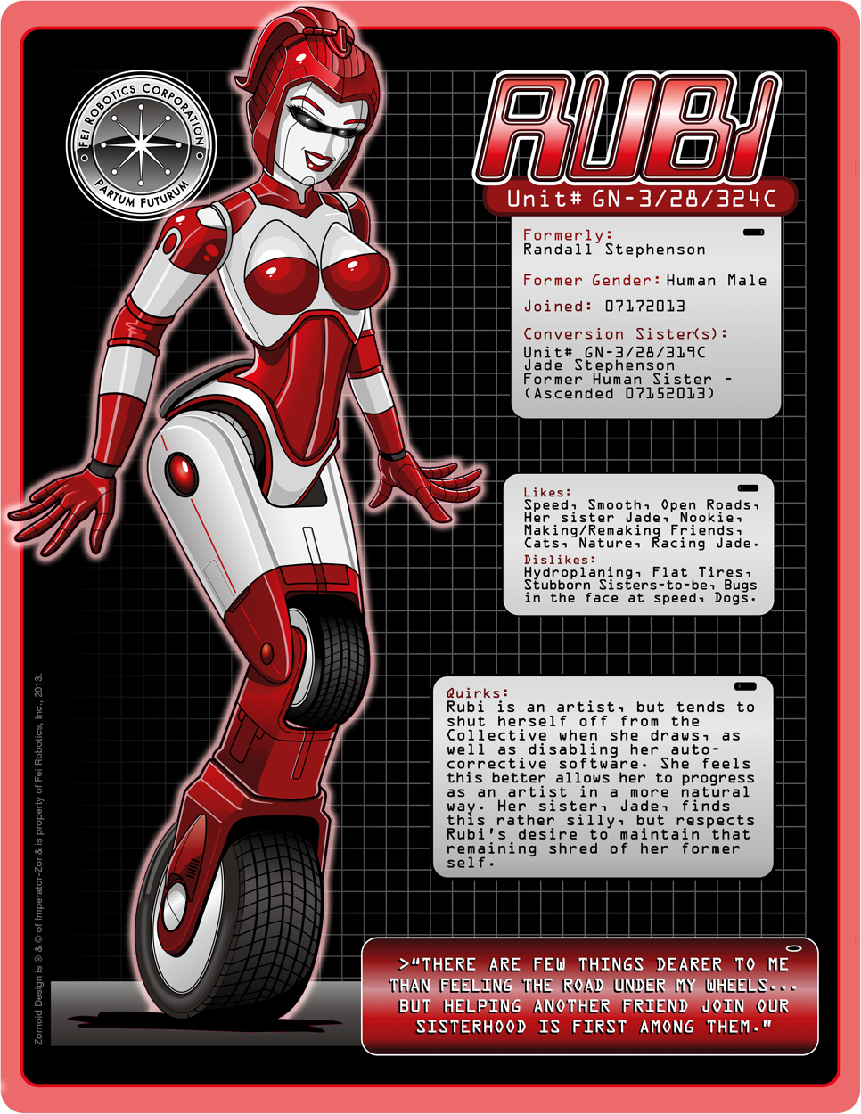 Rubi - Motorcycle Racer(C)