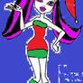 monster high draculaura navidad paint