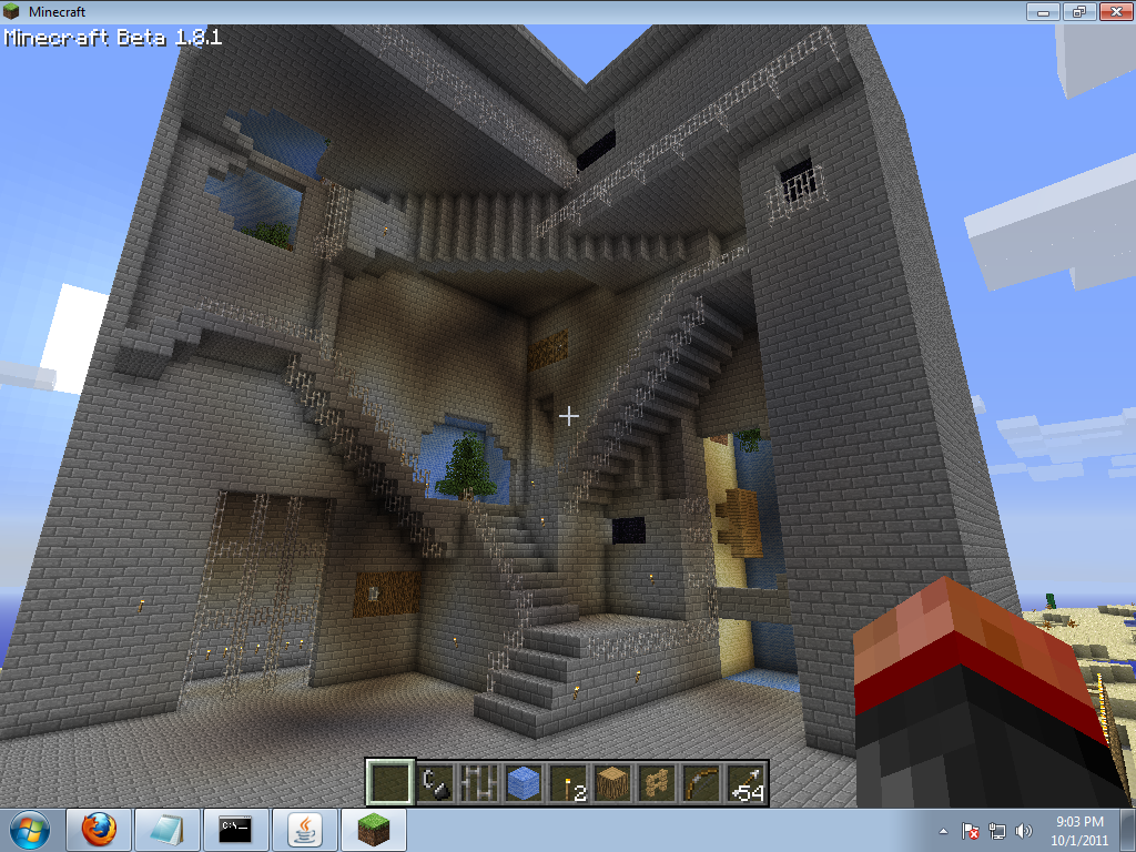 MineCraft Escher Perspective by AmbroseCE on DeviantArt