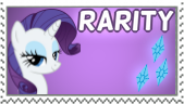 Mlp Rarity Letters Rarity (MLP) {Big Stamp} by LunarBunnyUwU on DeviantArt