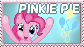 Mlp Deviantart Stamp Pinkie Pie (MLP) {Big Stamp} by LunarBunnyUwU on DeviantArt