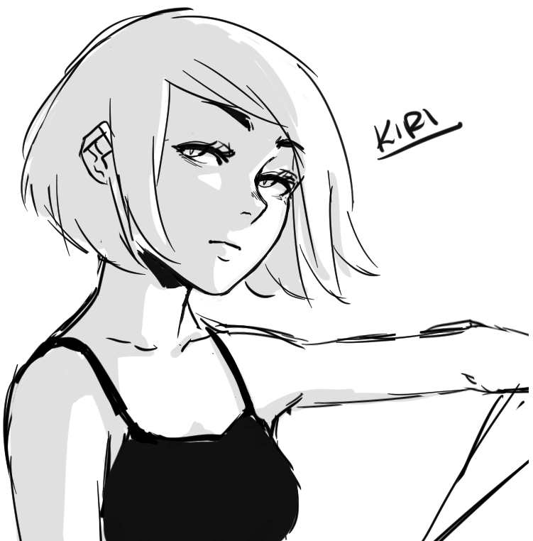 Bad Girl sketch by Kiritzugu on DeviantArt