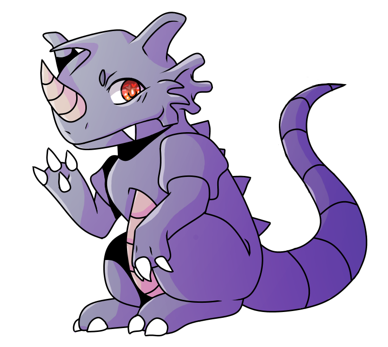 Birthday Rhydon Friendly Rhydon by KsSandbom on DeviantArt